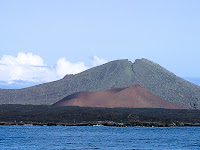 View from top of Bartolome Island, Galapagos