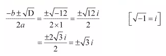 NCERT Maths Solutions Class 11th Chapter 5 Complex Numbers and Quadratic Equations