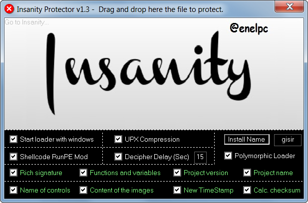 UN TAL 4N0NYM0US EN EL PC: InsanityProtector