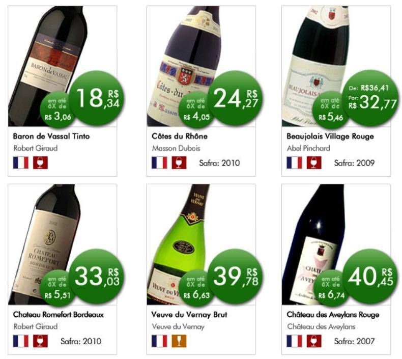 Vinhos bons e baratos!: Promoção de franceses na WineStore.