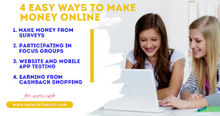 4 easy ways to make money online