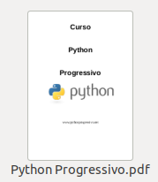 E-Book Python Progressivo grátis download