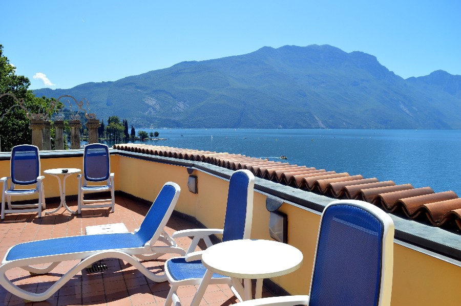 Hotel Sole Riva del Garda relax & panorama con una vista unica sul
