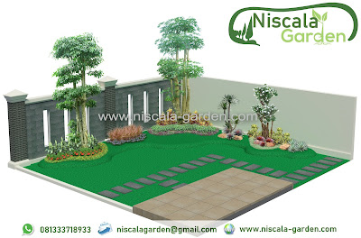 Desain Taman Minimalis dan Taman Tropis