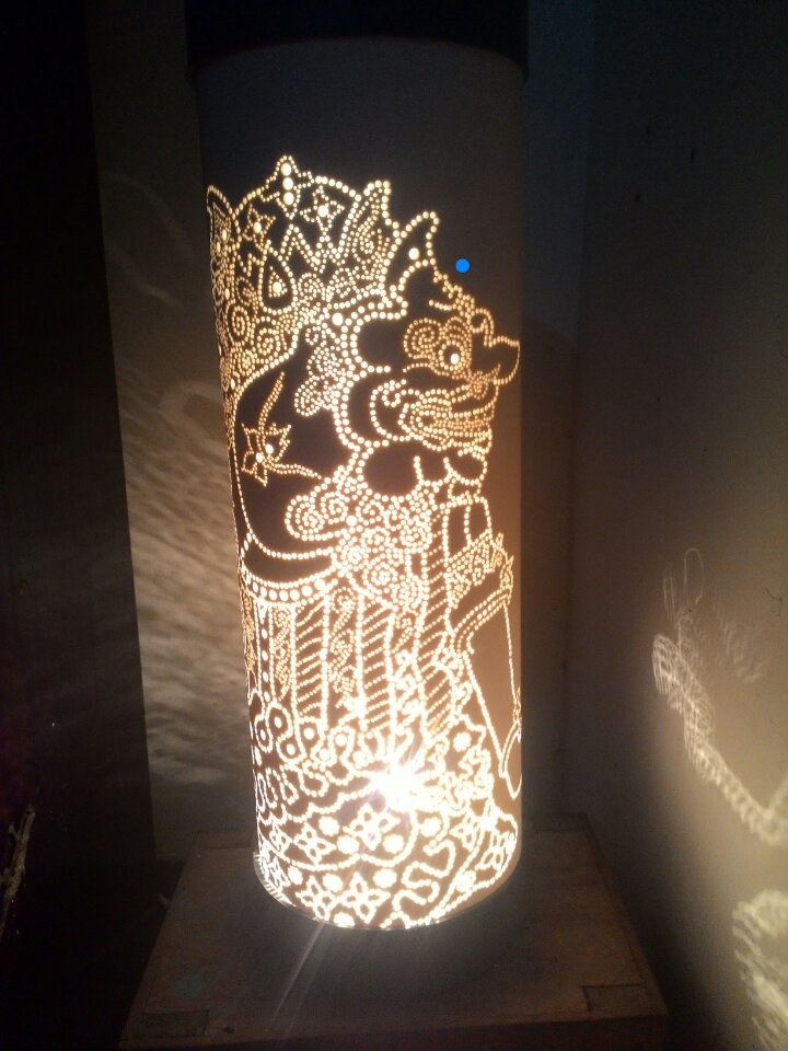beautiful lamp Indonesia Culture
