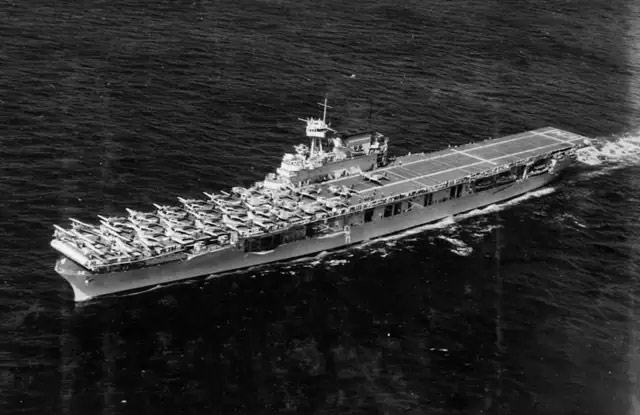 USS Enterprise during World War II worldwartwo.filminspector.com