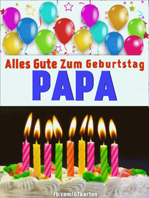 Alles Gute Zum Geburtstag PAPA Gif HBDAY.ART/DE