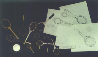 Tienes Manos: Miniatura: Raquetas de Tenis.