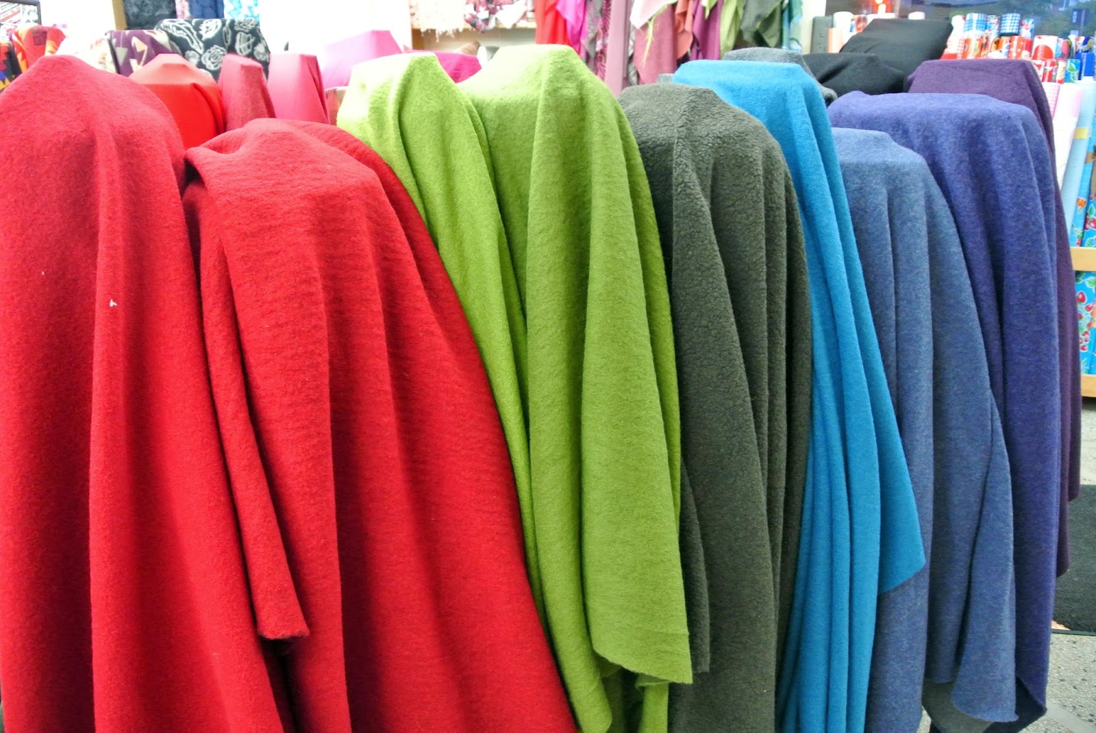 Treadle Yard Goods Boiled Wool