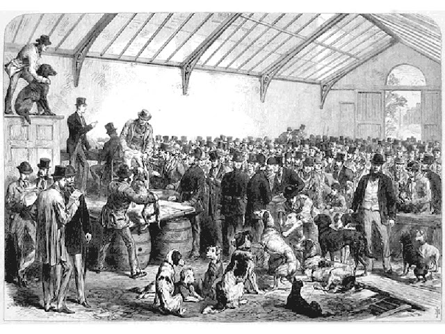 Собачья распродажа "Панч", 1863