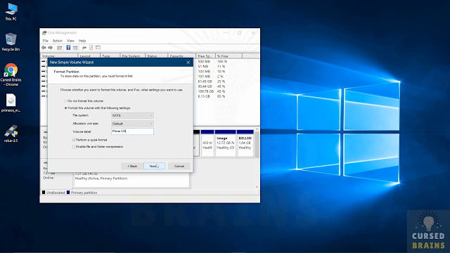 How To Install Prime OS create a new partition How To Install Prime OS create a new partition