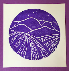 printmaking designs lesson project night kathy napa vines angelnik projects lessons drawing perspective elementary february fun cool