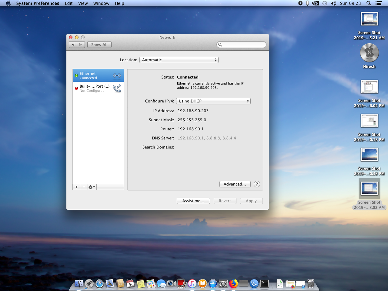 static ip mac static ip mac