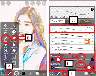 setting kuas Cara Mengubah Foto Menjadi Anime Di Ibis Paint X setting kuas Cara Mengubah Foto Menjadi Anime Di Ibis Paint X