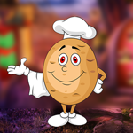 Games4King -   G4K Pleasing Chef Potato Escape