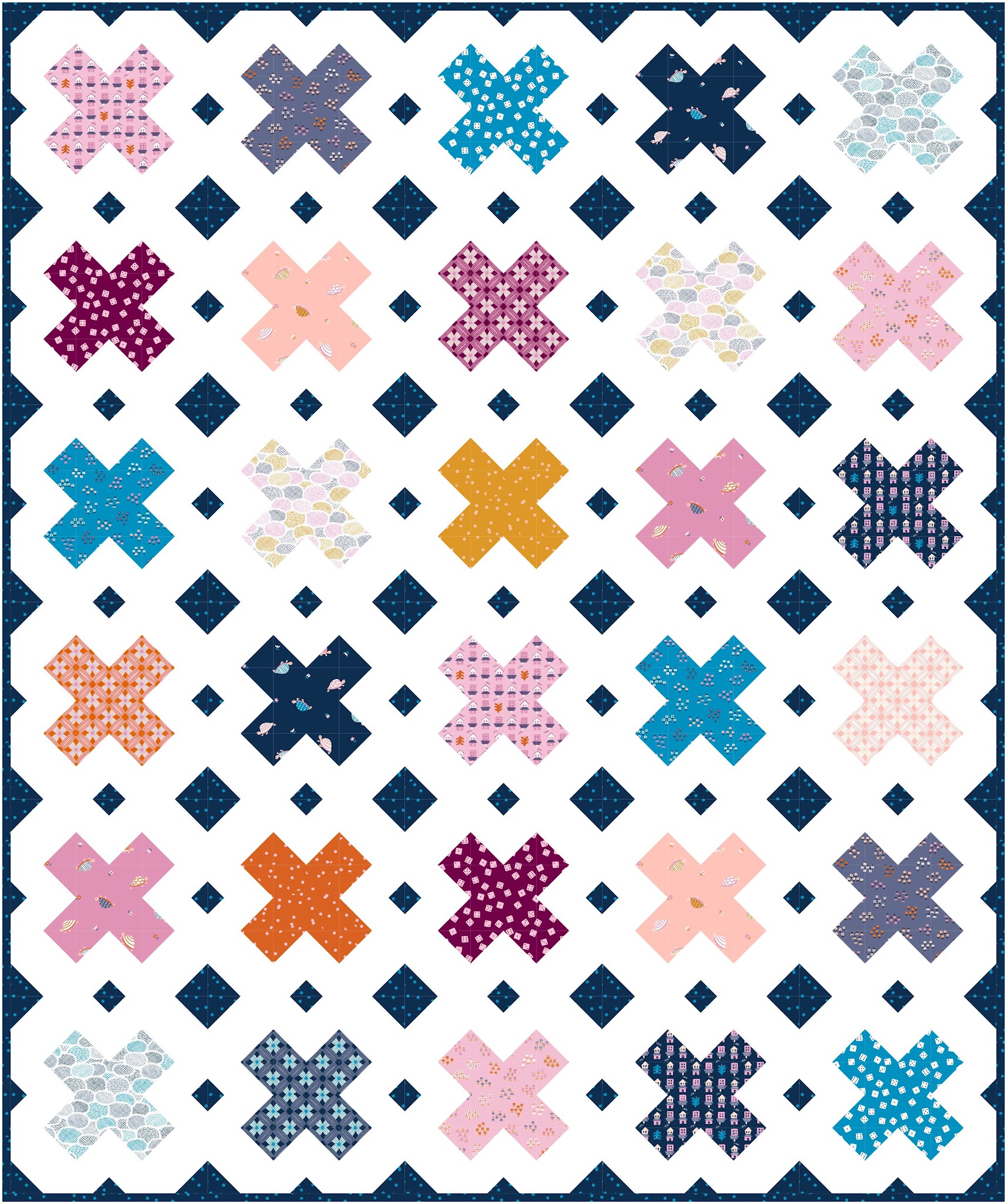 Pieced Just Sew Friday Fabric Refresh Tarrytown by Ruby Star Society