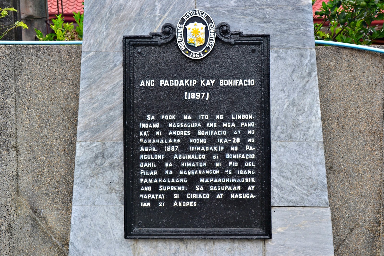 Bonifacio Shrine in Indang Cavite