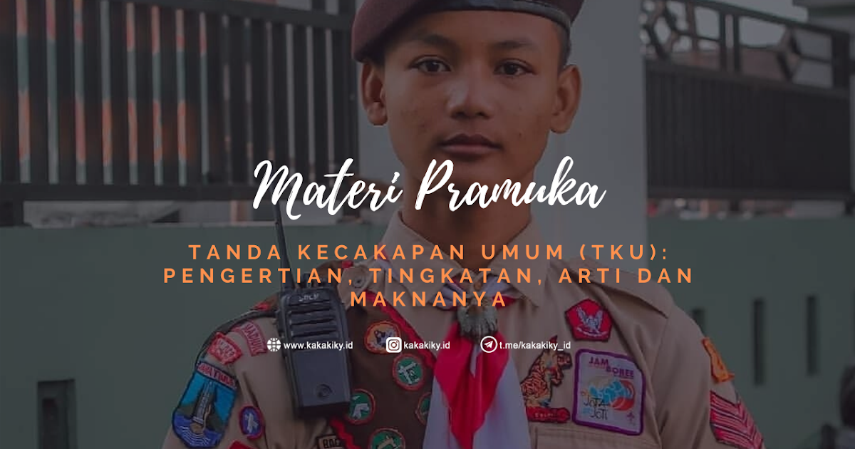 Materi TKU Penggalang Lengkap untuk Latihan dan Ujian