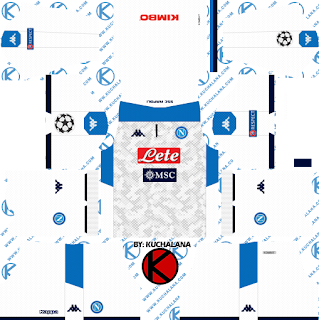 SSC Napoli 2019/2020 Kit - Dream League Soccer Kits