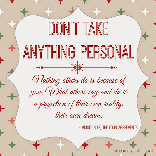 Erin Janda Rawlings Mommy on the Spot Christmas 2015 roundup 4 Agreements inspirational quote