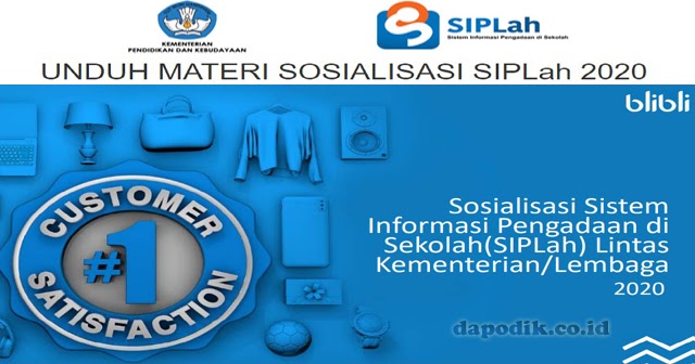 UNDUH MATERI SOSIALISASI SIPLah 2020 SIPLah Blibli