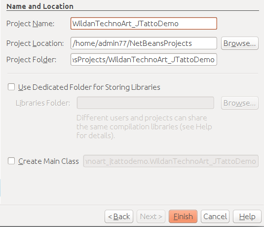 Membuat Project Membuat project baru pada Netbeans IDE