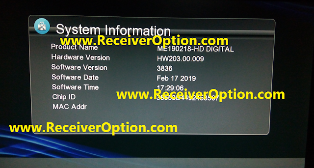 GX6605S HW203.00.009 NEW BOARD TYPE HD RECEIVERS POWERVU KEY NEW SOFTWARE