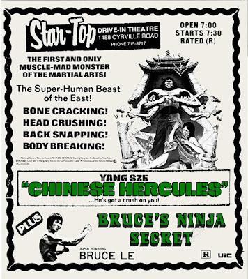 Chinese Hercules Bruces Ninja Secret Double Feature Bluray