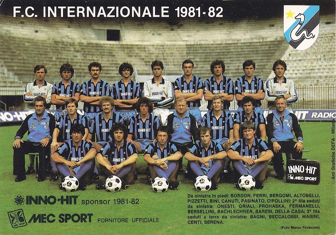 INTERNAZIONALE 1981-82. By Panini.