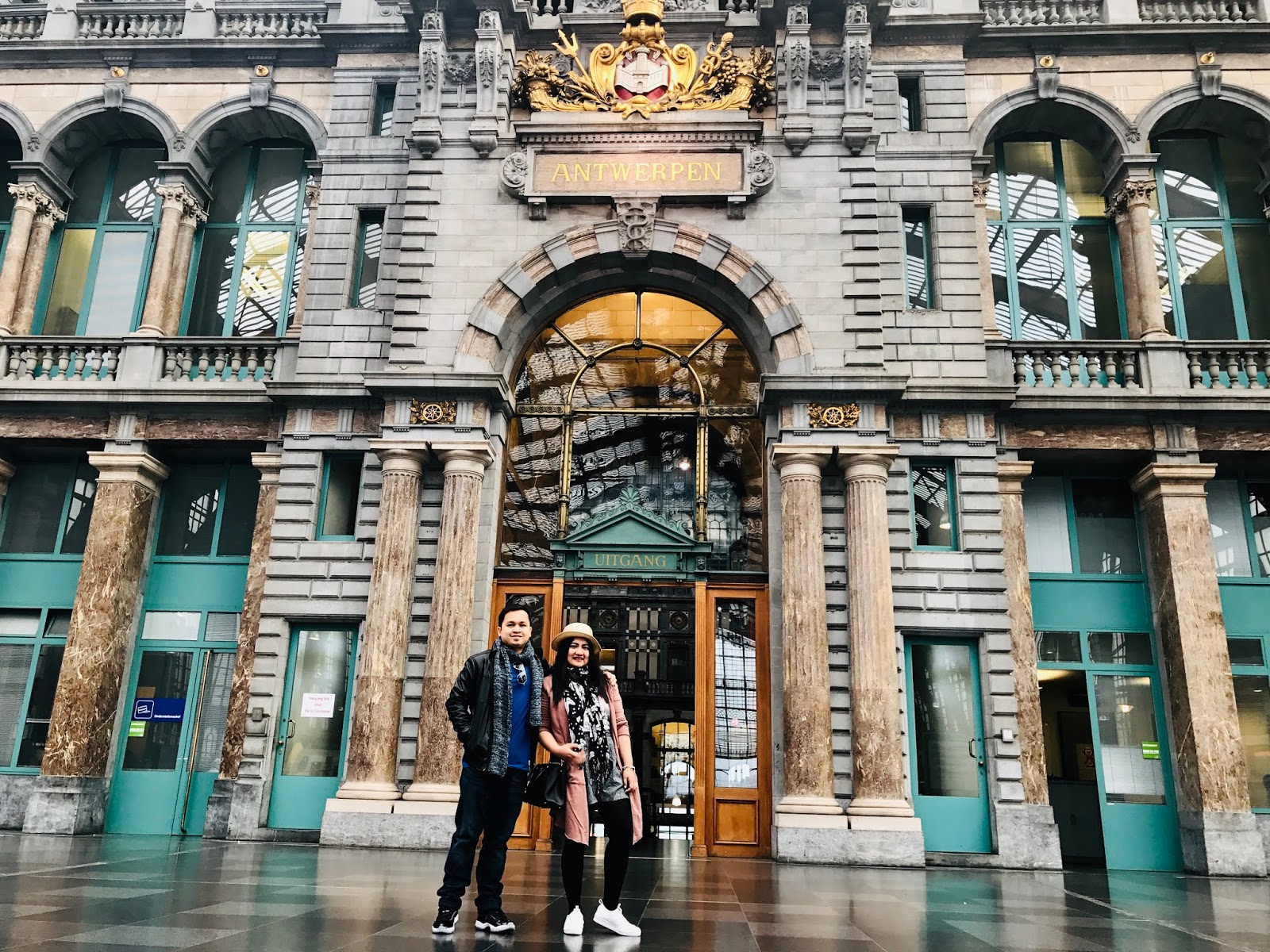 The Monumental Station Of Antwerpen, Belgium, Stock Photo, Picture And ...