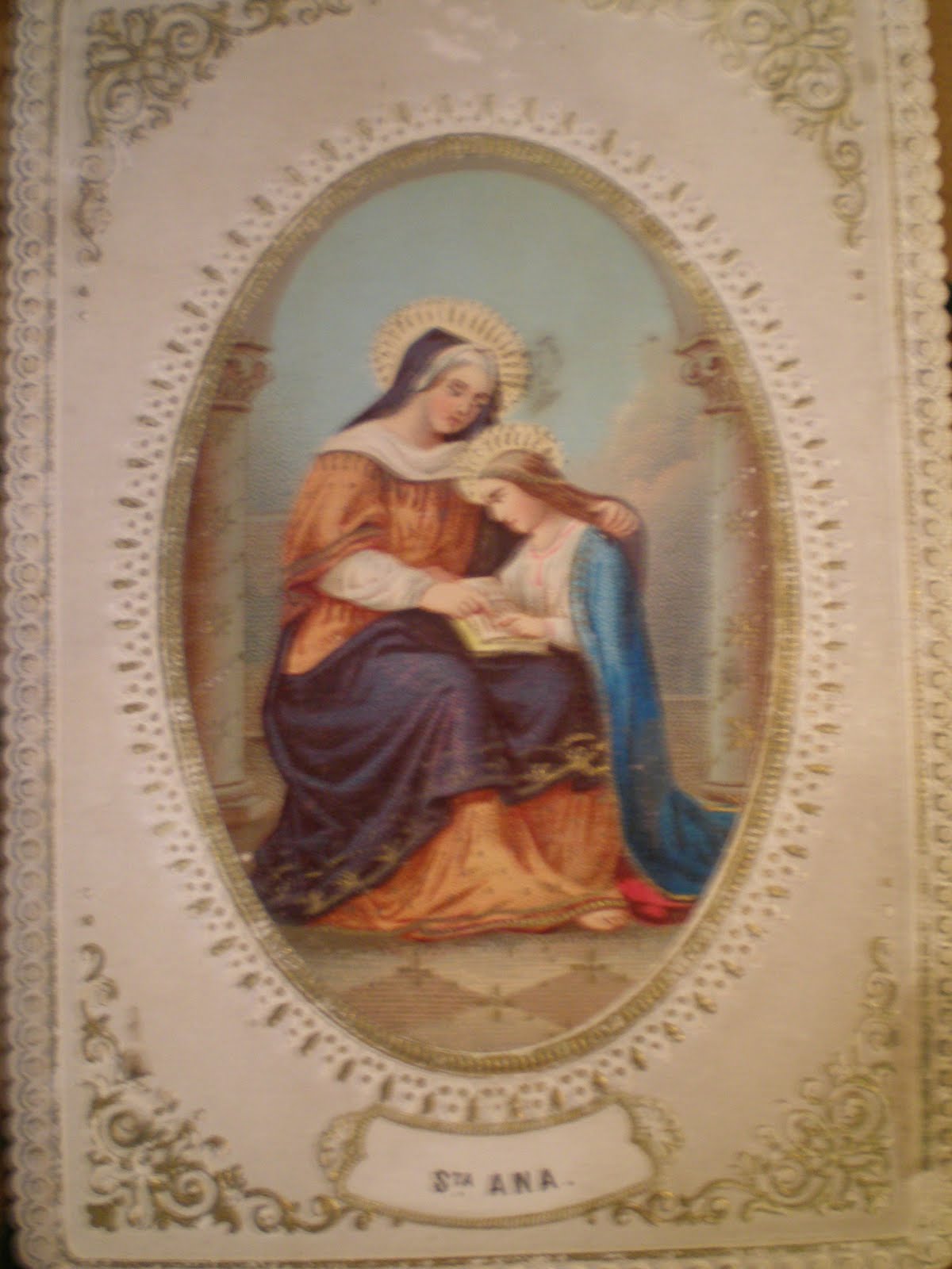San Joaquín y Santa Ana, hoy celebramos la fiesta de los padres de La Virgen Maria CRISMÓN
