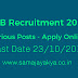 KVB Recruitment 2019 - Various Posts - Apply Online - Last Date 23/10/2019