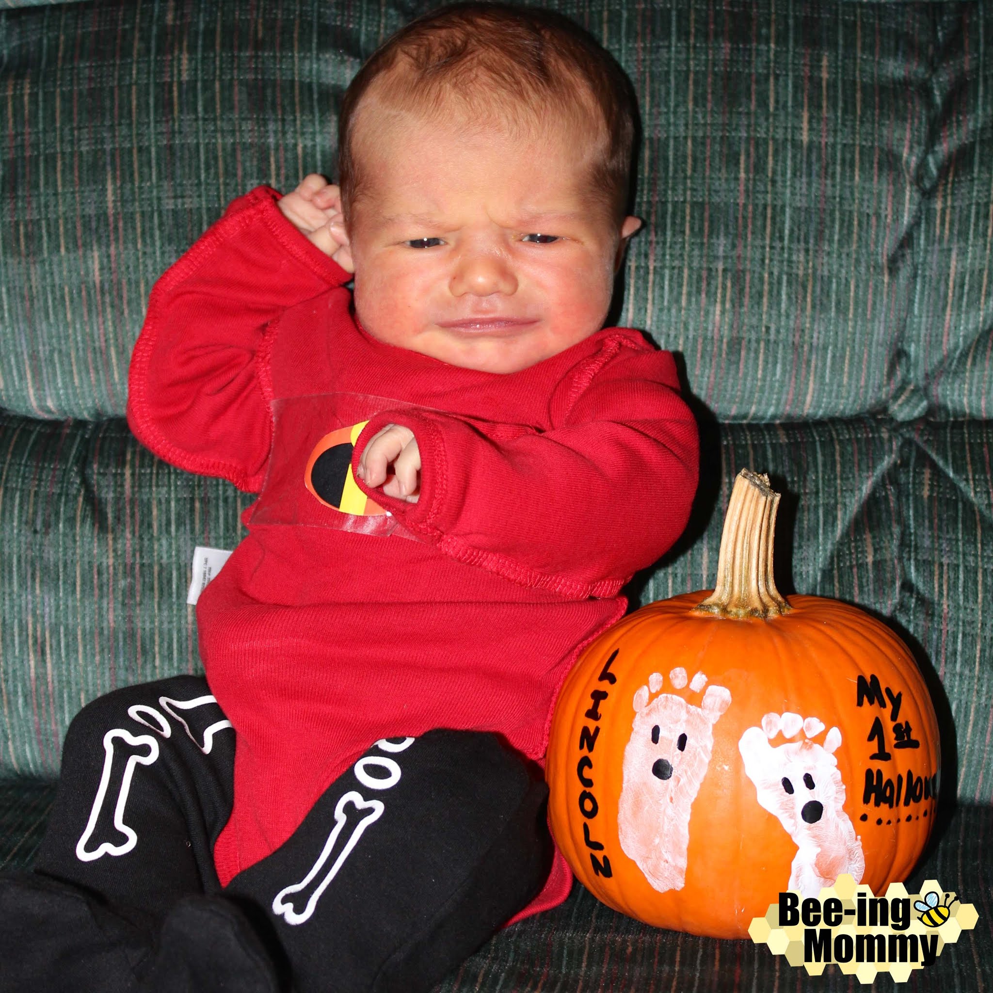 Baby's First Halloween Pumpkin Decorating Ideas