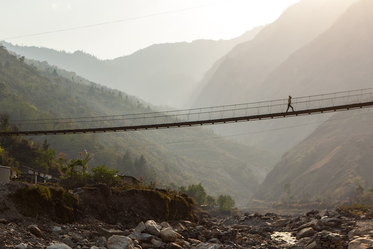 200км по красно-белым черточкам.. Around Annapurna. март-апрель 2017