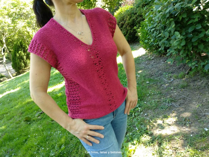 Con hilos, lanas y botones: Aiko Sleeveless Top