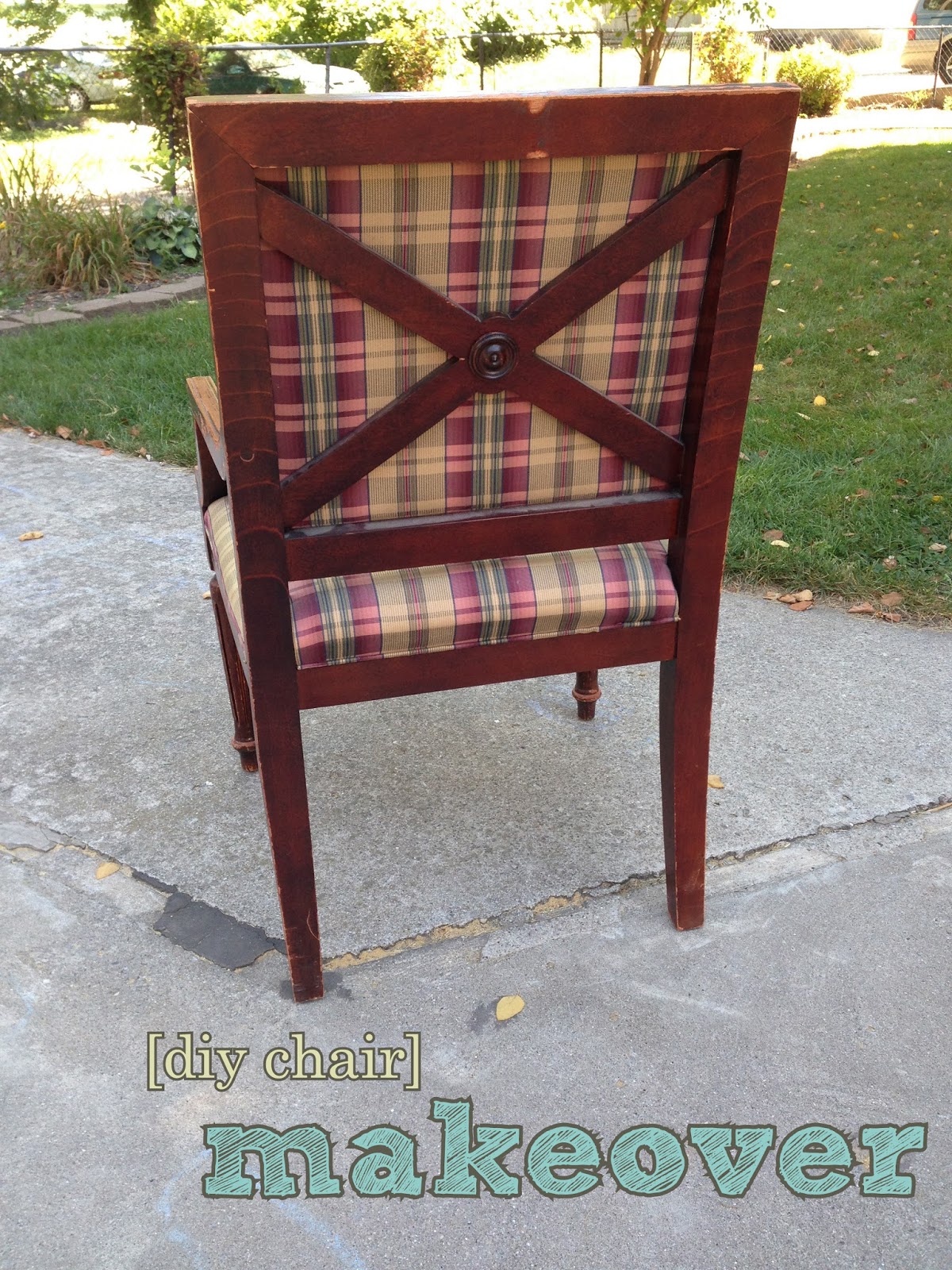 the copper coconut DIY Chair Makeover Tutorial