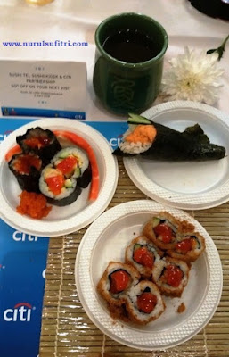 sejarah kuliner tanoshi sushi makanan jepang murah meriah bisa dipesan via go food nurul sufitri review travel lifestyle blogger