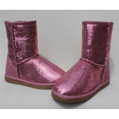 Think Pretty n Pink!: Pink Sequin Uggs