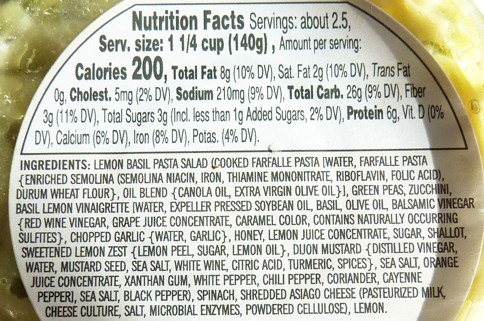 What's Good at Trader Joe's? Trader Joe's Lemon Basil Pasta Salad