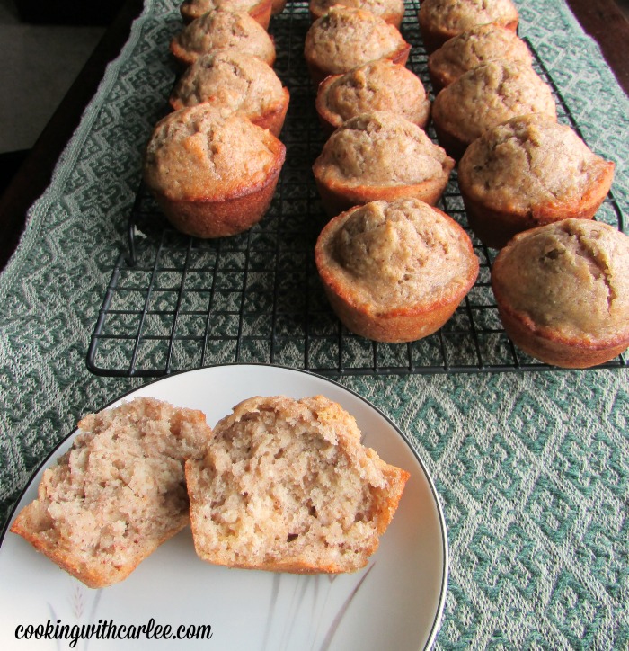 Cooking With Carlee Sourdough Banana Bread Muffins
