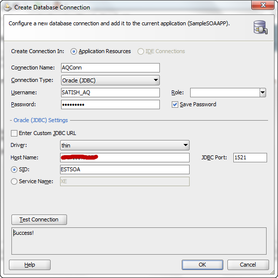 ORACLE SOA, OSB and ADF : Oracle AQ Adapter Demo