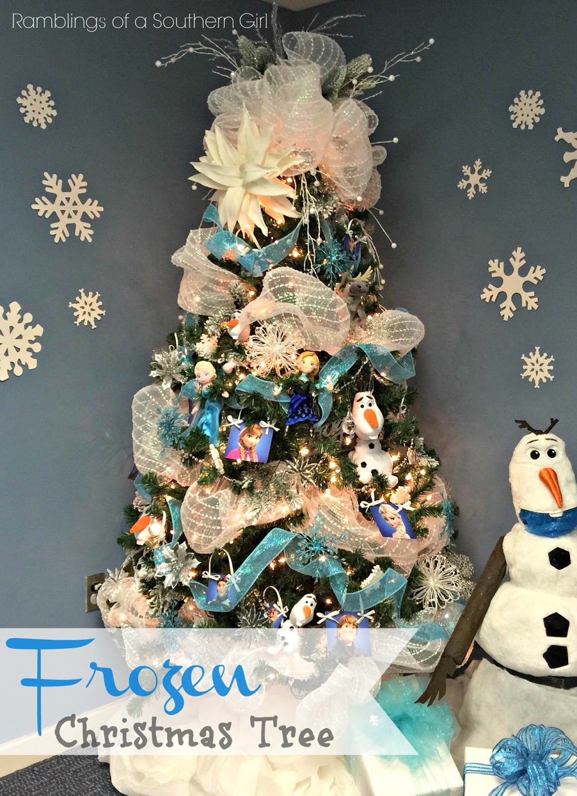 Ramblings of a Southern Girl Frozen Christmas Tree