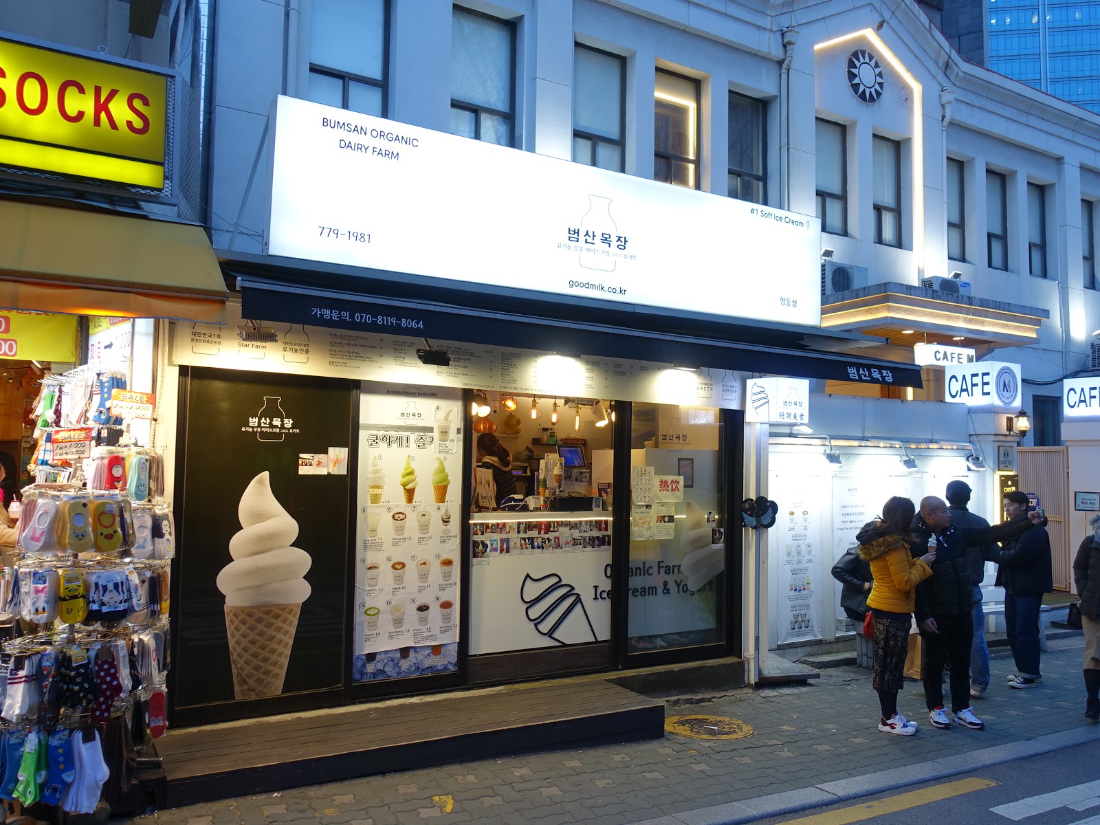 Bumsan Organic Farm Milk IceCream (Seoul, SOUTH KOREA) ★★☆☆☆ A