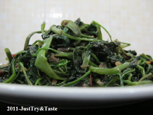 Resep Tumis Kangkung Belacan