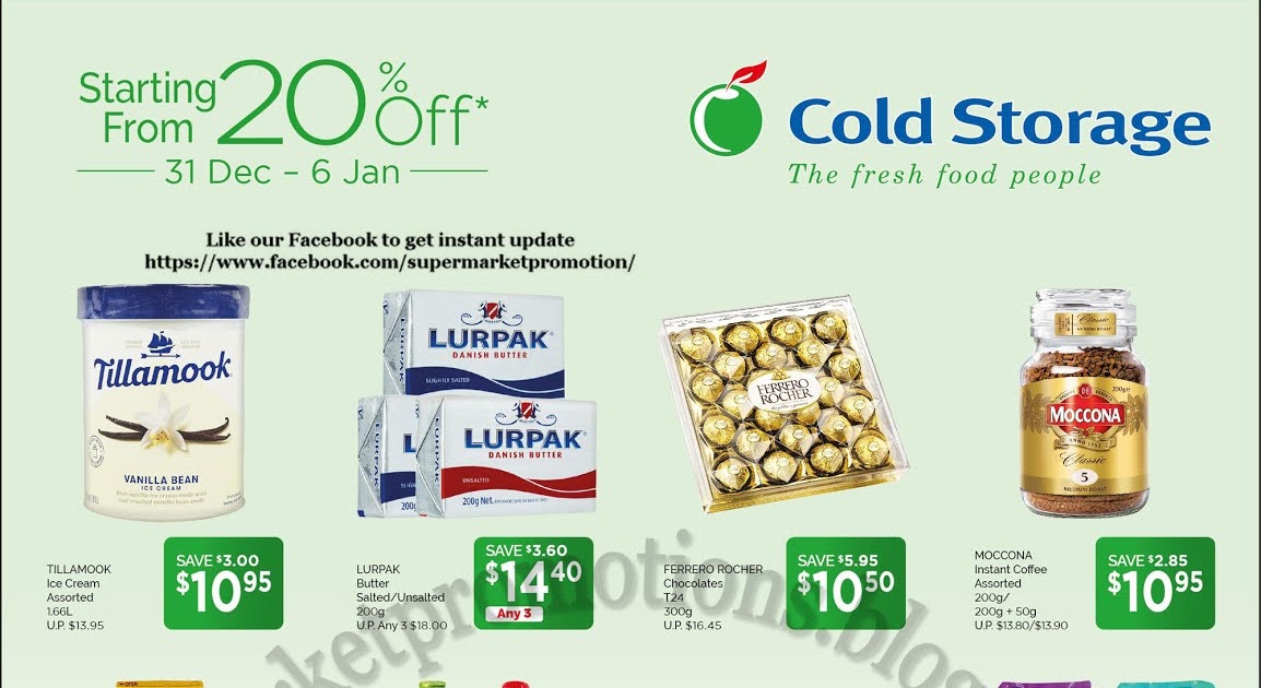 Cold Storage Weekly Promotion Ad 31 December 2020 06 January 2021 Supermarket Promotions