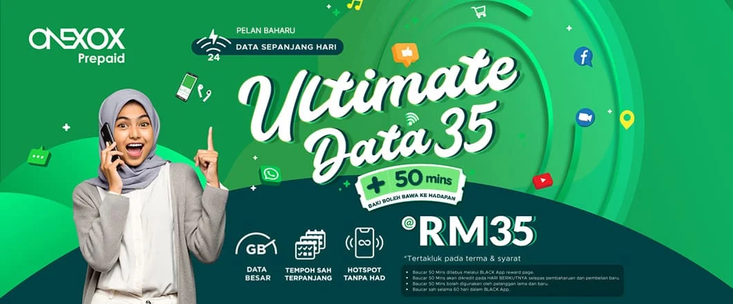 Ultimate Data 35 ONEXOX Prepaid