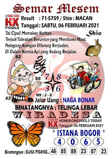 Syair Hk 6 Februari 2021 Prediksi Hk Hari Ini Ubertoto