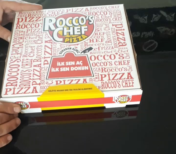 kilitli pizza kutusu.