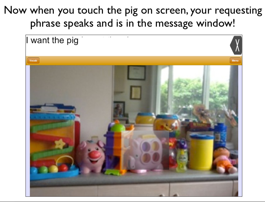 SCAAC-N: Visual Scene Display (TouchChat HD)