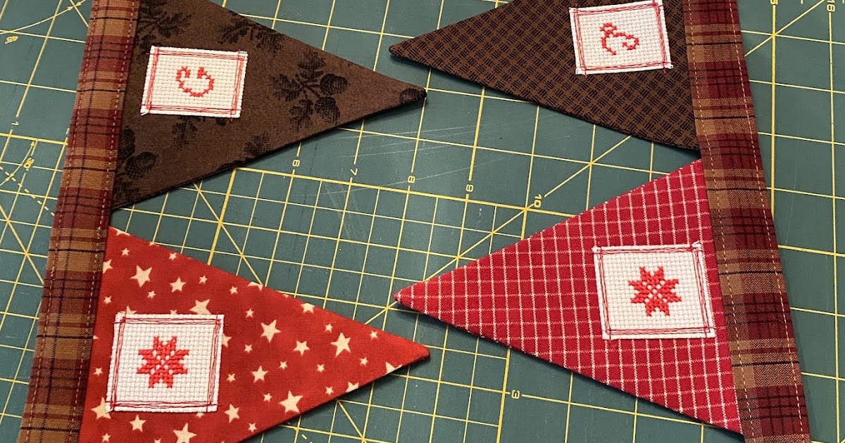 Eia Quilt Vimpel til jul